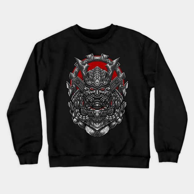 Mecha Ronin Crewneck Sweatshirt by WahyudiArtwork